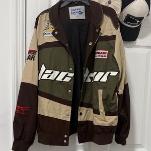 Aelfric Eden Vintage Brown Racer jacket